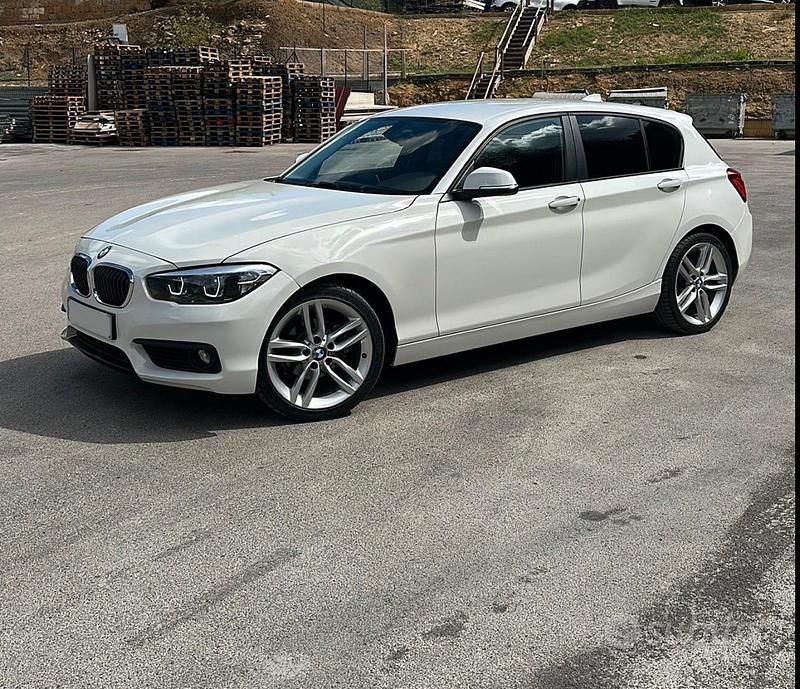 Usata BMW 116 116 CV (85 kW) 2016 Bianco Utilitaria