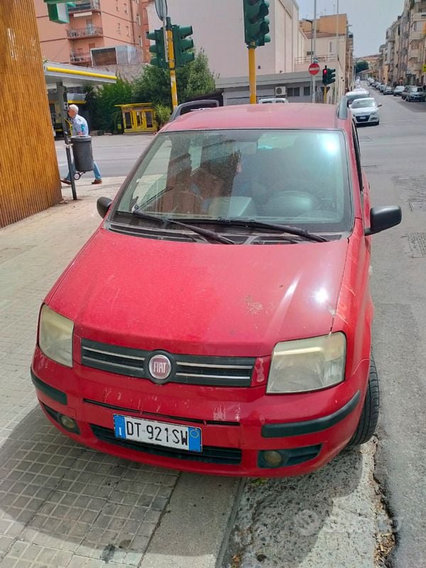 Usata Fiat Panda 60 CV (44 kW) 2008 Rosso Utilitaria