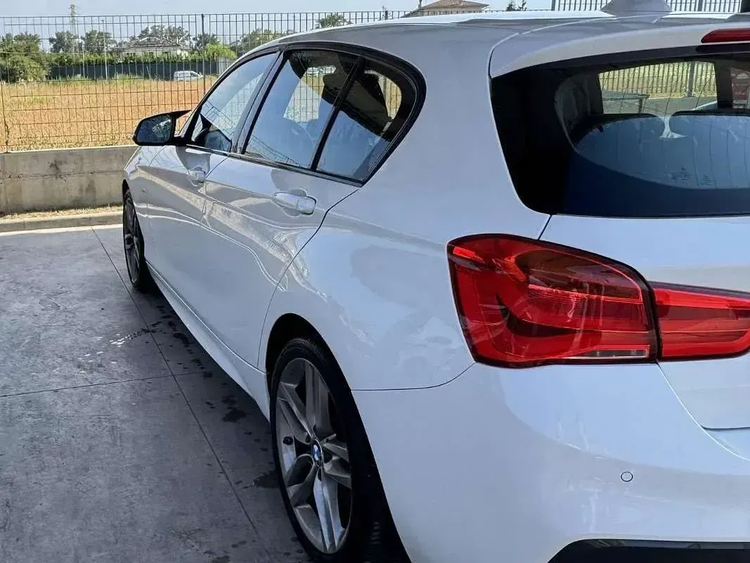Usata BMW 116 M Sport 116 CV (85 kW) 2019 Bianco Utilitaria