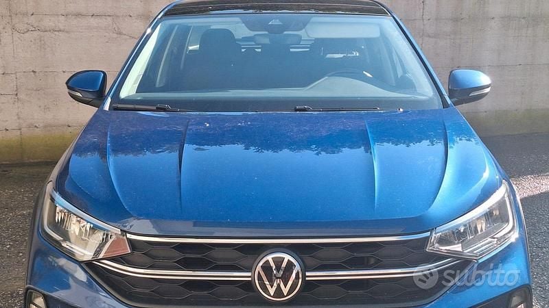 Usata VW Taigo 110 CV (80 kW) 2022 Blu SUV