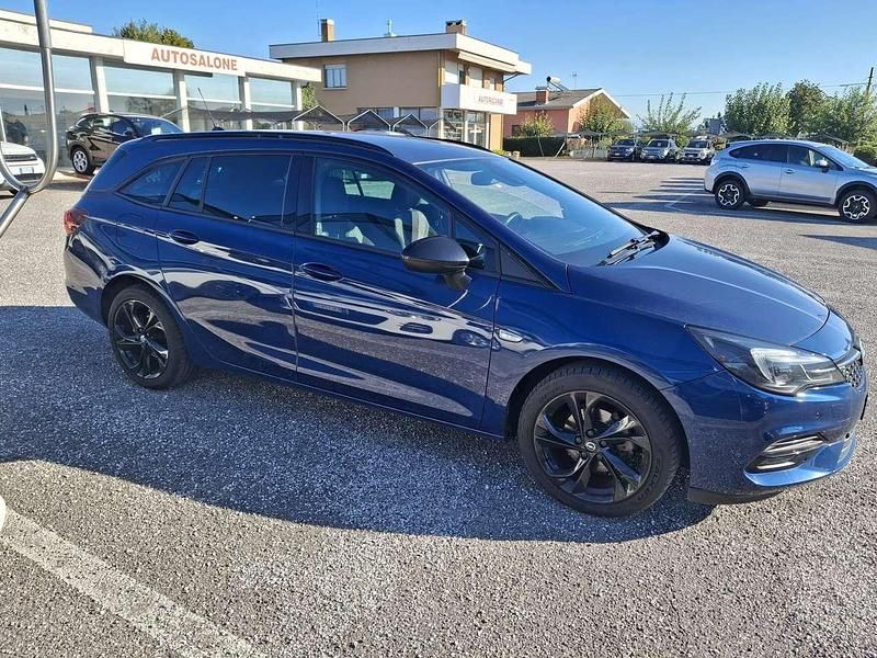 Usata Opel Astra GS Line 110 CV (80 kW) 2021 Blu/azzurro Station wagon