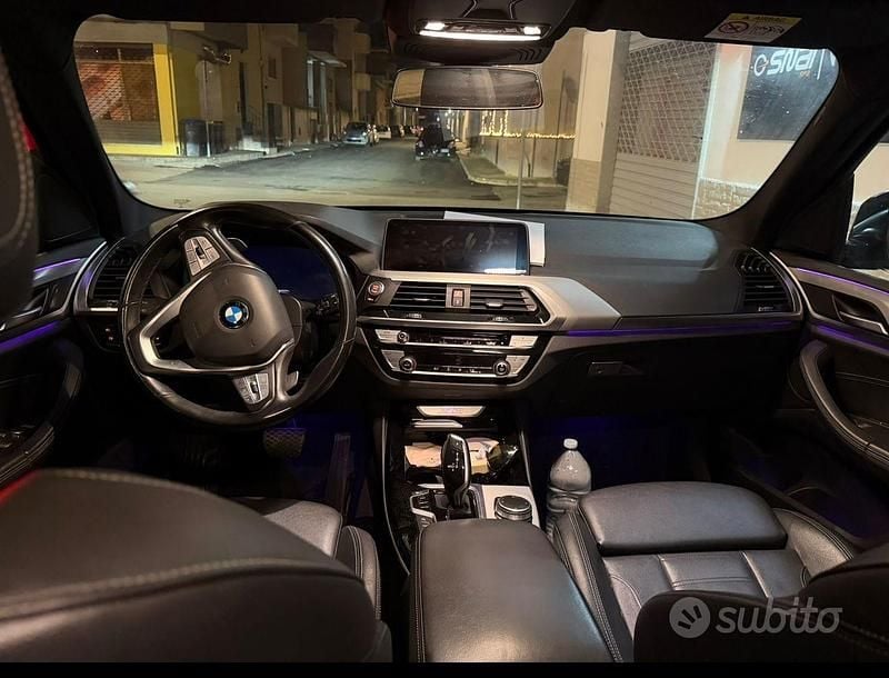 Usata BMW X3 xLine 190 CV (139 kW) 2020 Nero SUV