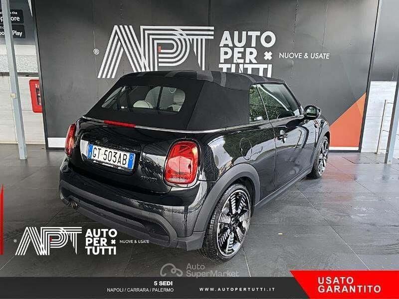Usata Mini Cooper Cabriolet Classic 136 CV (100 kW) 2024 Nero Cabrio