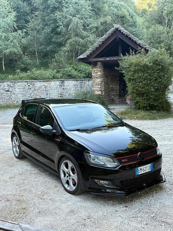 Usata VW Polo GTI 180 CV (132 kW) 2011 Nero Utilitaria