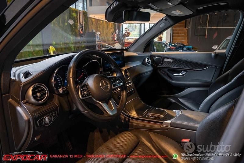 Usata Mercedes GLC220 Premium 194 CV (142 kW) 2020 Nero SUV