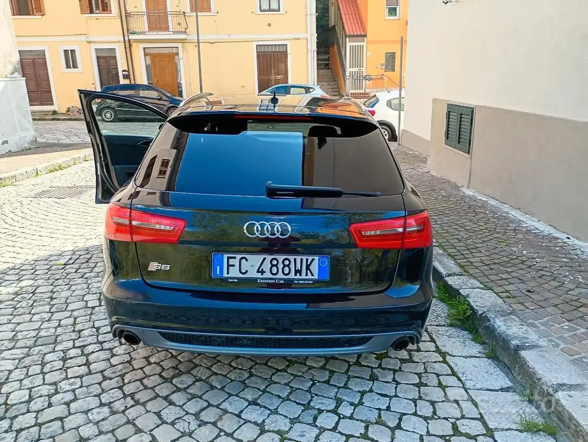 Usata Audi A6 245 CV (180 kW) 2014 Nero Station wagon
