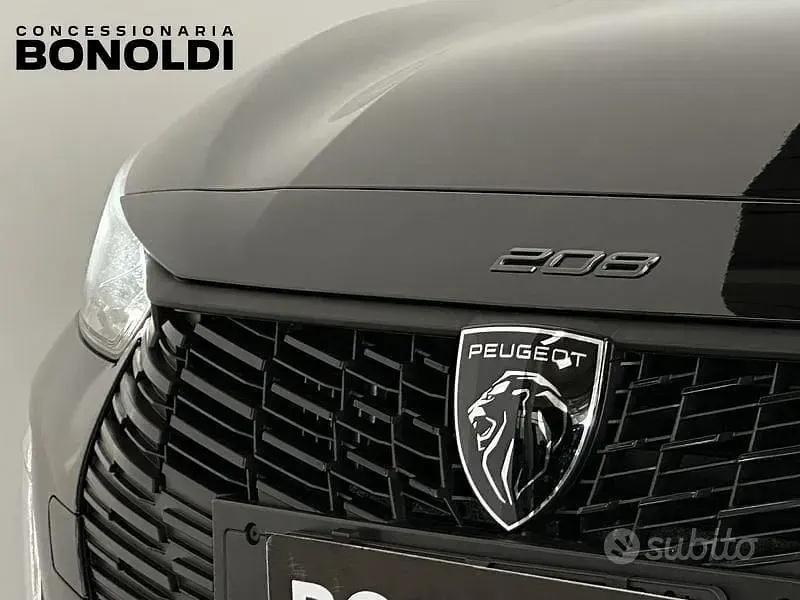 Nuova Peugeot 208 100 CV (73 kW) 2026 Nero Utilitaria