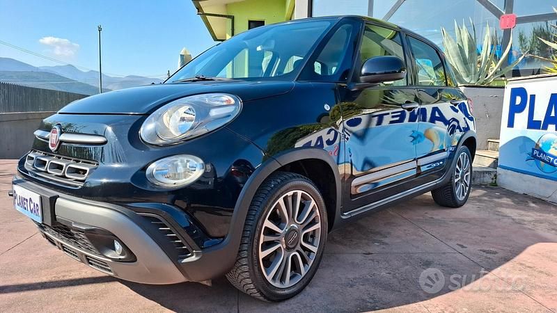 Usata Fiat 500L Cross 95 CV (69 kW) 2018 Nero Monovolume