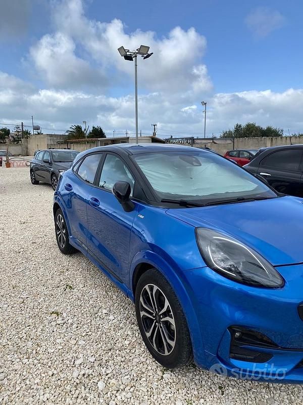 Usata Ford Puma ST-Line X 125 CV (91 kW) 2020 Blu SUV
