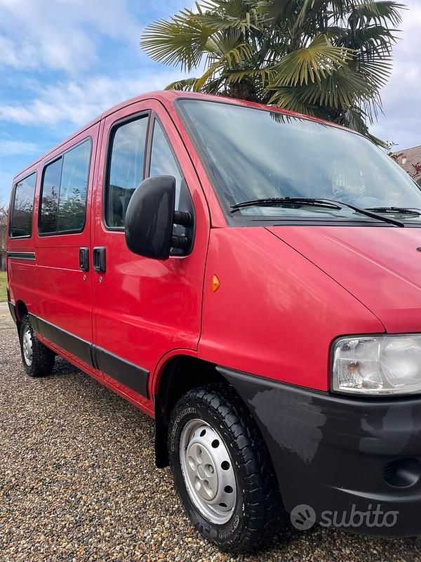 Usata Fiat Ducato 2005 Rosso Furgone