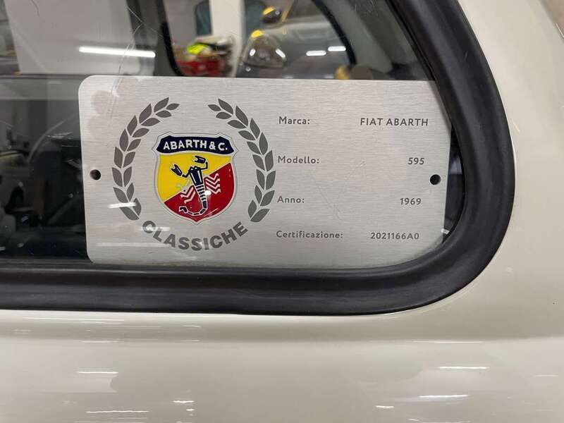 Usata Abarth 595 24 CV (17 kW) 1969 Bianco Utilitaria