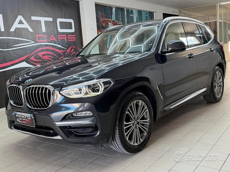 Usata BMW X3 M Sport 190 CV (139 kW) 2019 Blu SUV
