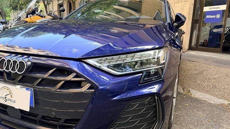 Usata Audi A3 S-Line 150 CV (110 kW) 2024 Blu/azzurro Berlina