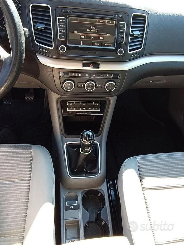 Usata Seat Alhambra 4Drive 150 CV (110 kW) 2013 Bianco Monovolume