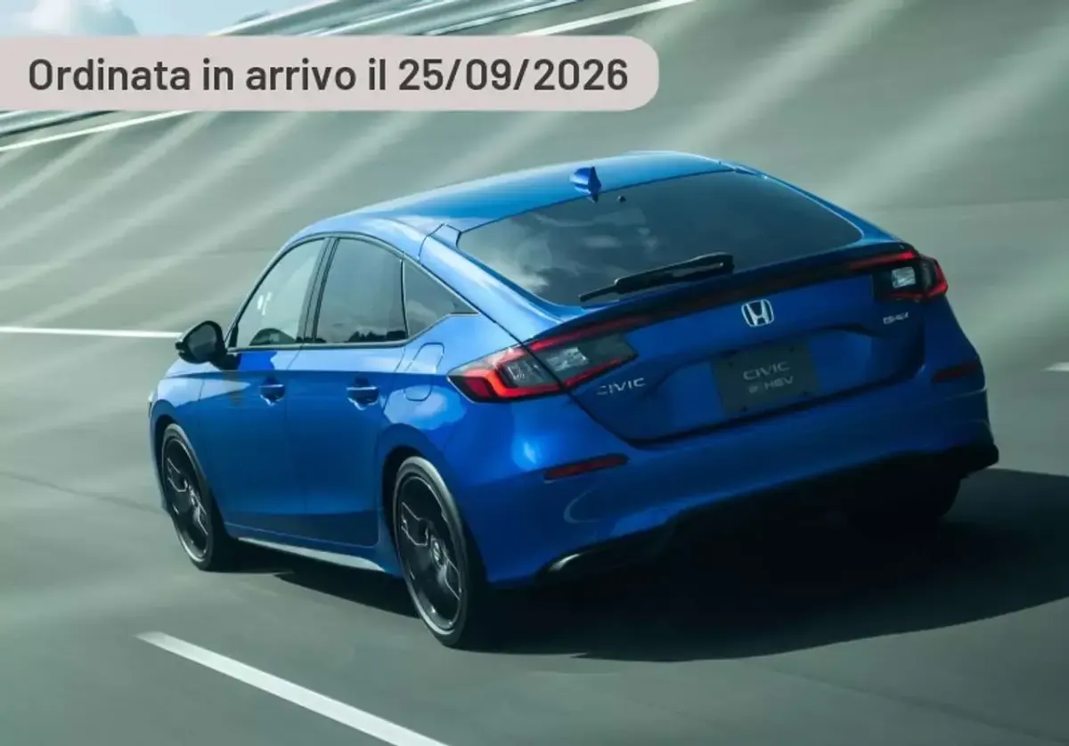 Nuova Honda Civic Sport 184 CV (135 kW) 2025 Argento Berlina