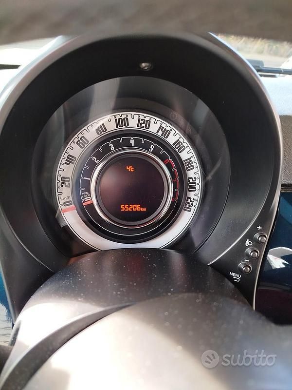 Usata Fiat 500 85 CV (62 kW) 2022 Verde Utilitaria