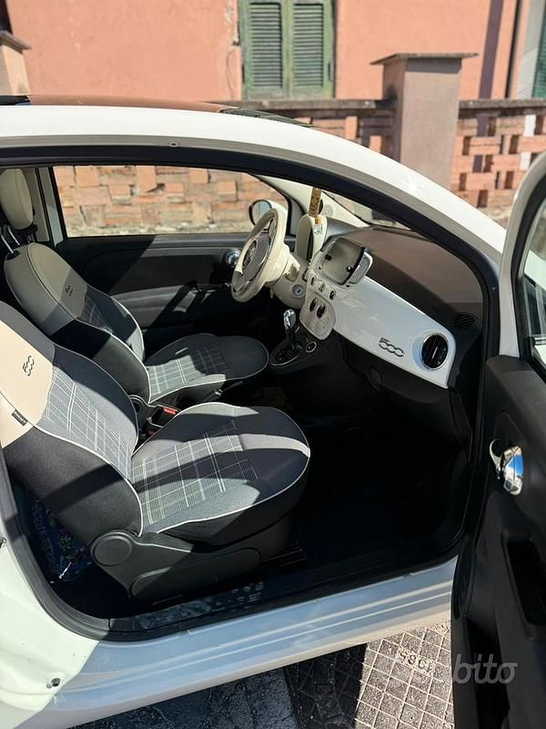 Usata Fiat 500 69 CV (50 kW) 2018 Bianco Berlina