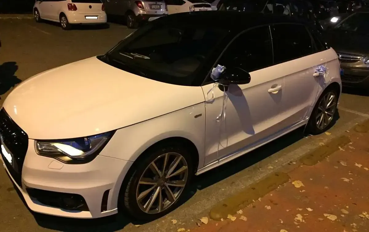 Usata Audi A1 Sportback Admired 86 CV (63 kW) 2013 Bianco Utilitaria