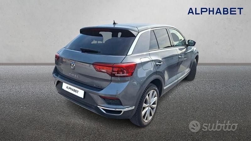 Usata VW T-Roc Advance 150 CV (110 kW) 2021 Grigio SUV
