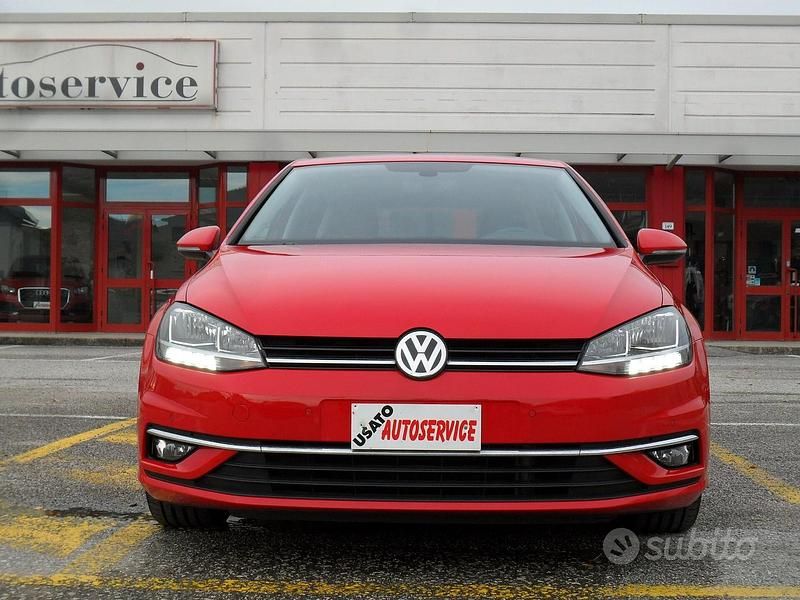 Usata VW Golf VII Executive 150 CV (110 kW) 2019 Rosso Berlina