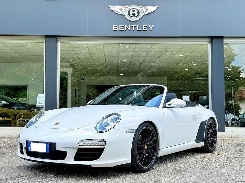 Bianco Usata 2009 Porsche 911 Carrera Cabriolet Cabrio | 76.000 € (Molto cara) - Immagine 1/4