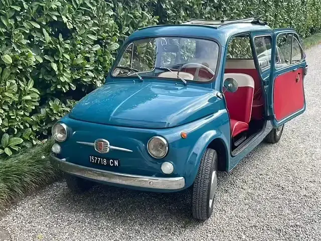 Usata Fiat 500 1960 Blu Utilitaria