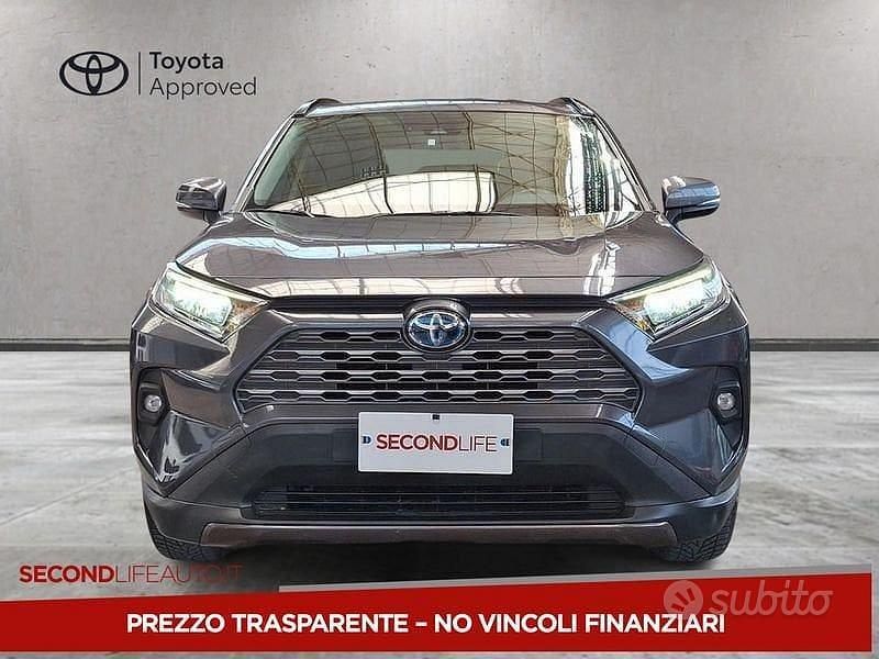 Usata Toyota RAV4 Hybrid Active 218 CV (160 kW) 2022 Grigio SUV