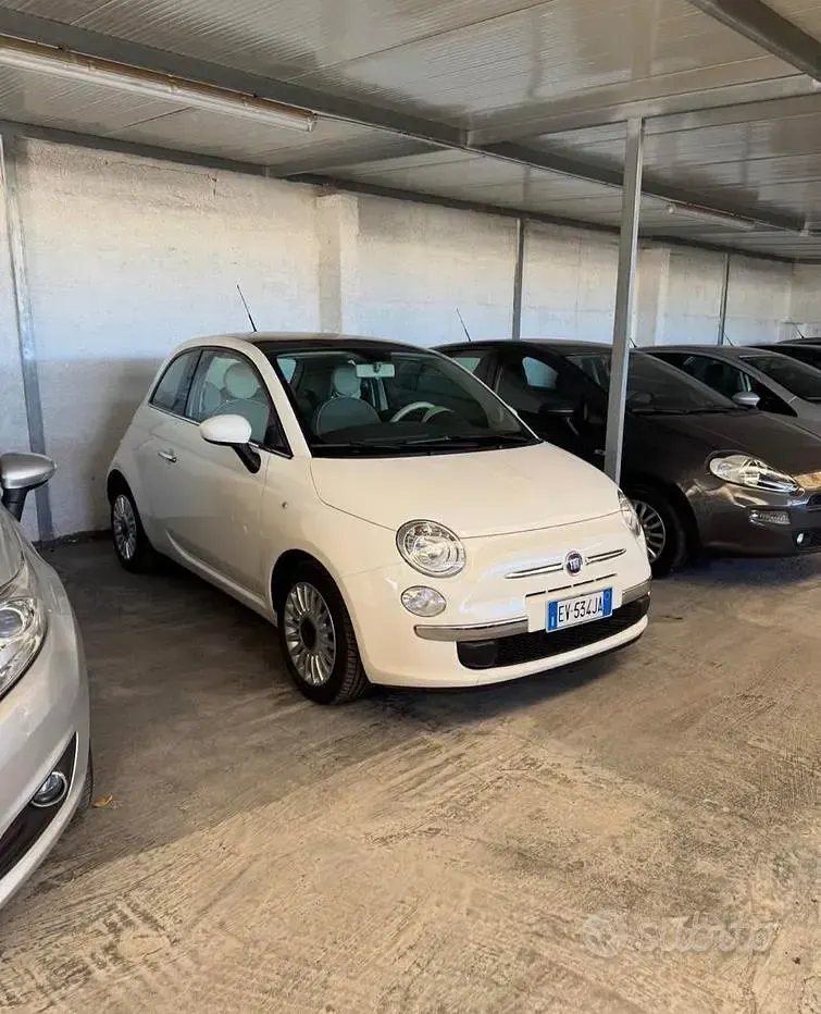 Usata Fiat 500 69 CV (50 kW) 2014 Bianco Berlina
