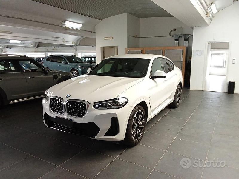 Usata BMW X4 M Sport 190 CV (139 kW) 2022 Bianco SUV
