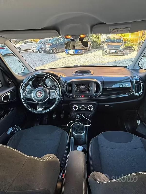 Usata Fiat 500L 95 CV (69 kW) 2017 Grigio Monovolume