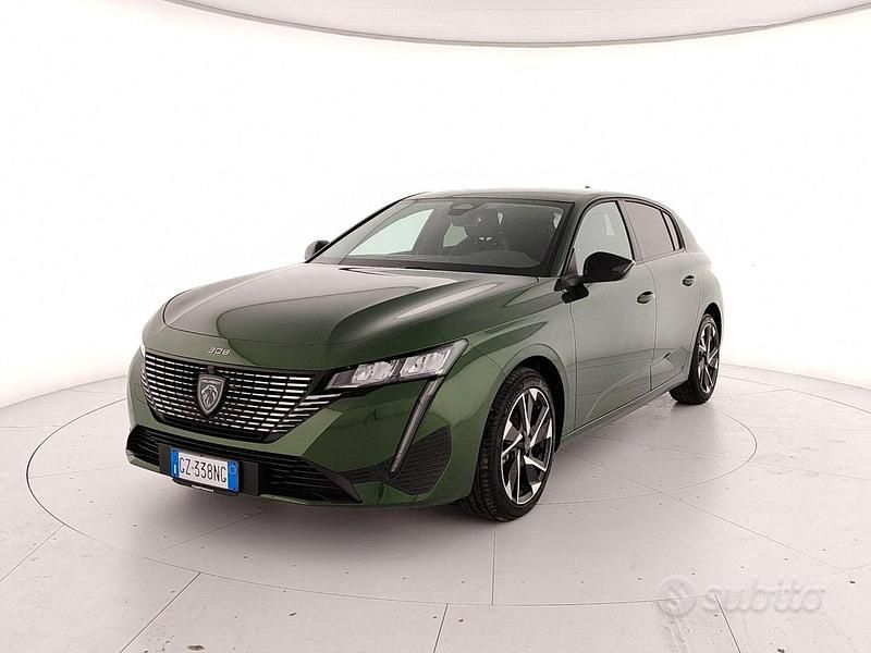 Nuova Peugeot 308 Allure 131 CV (96 kW) 2025 Verde Berlina