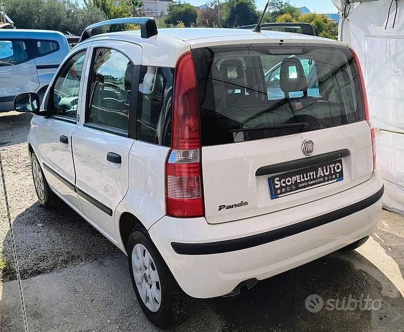Usata Fiat Panda Anniversary 74 CV (54 kW) 2011 Bianco Utilitaria