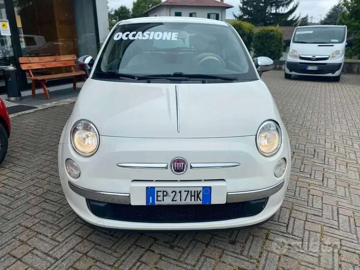 Usata Fiat 500 Pop 69 CV (50 kW) 2013 Bianco Berlina