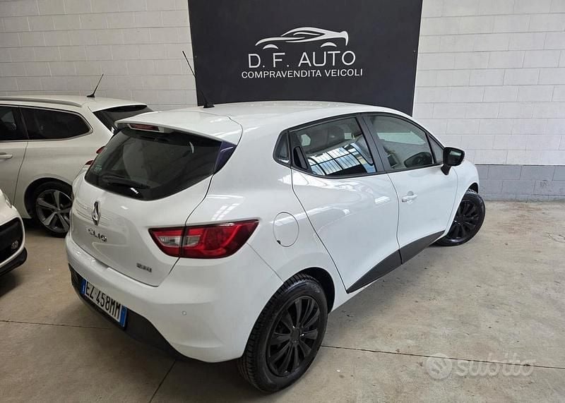 Usata Renault Clio IV 75 CV (55 kW) 2015 Bianco Berlina