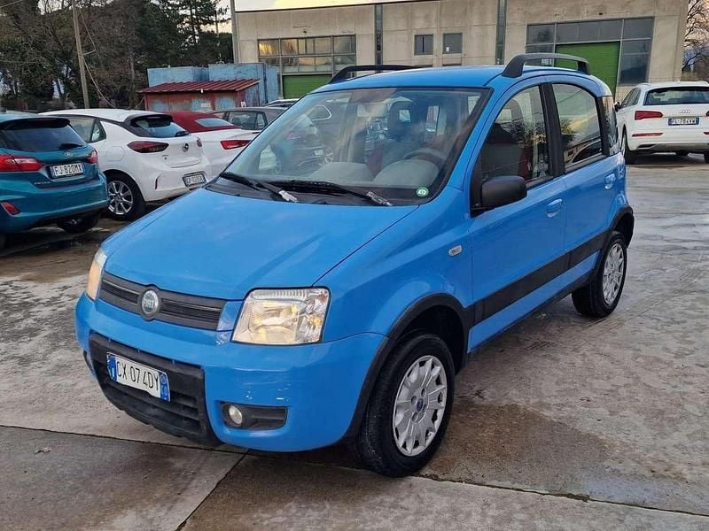 Usata Fiat Panda 4x4 Climbing 60 CV (44 kW) 2005 Blu/azzurro Utilitaria