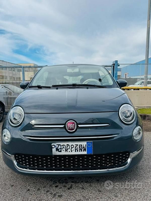 Usata Fiat 500 Lounge 95 CV (69 kW) 2019 Grigio Utilitaria