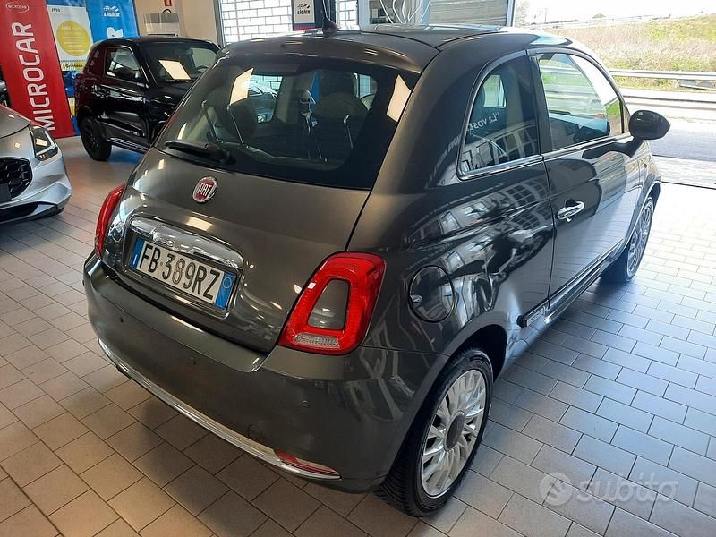 Usata Fiat 500 Lounge 69 CV (50 kW) 2015 Grigio Berlina