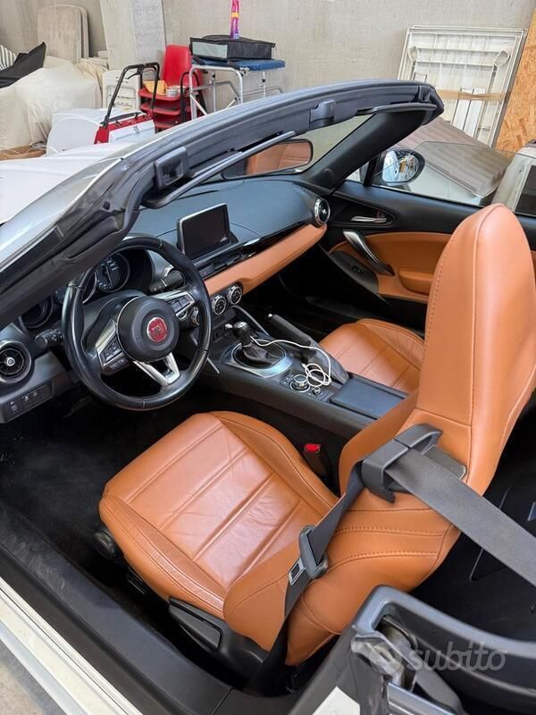 Usata Fiat 124 Spider 140 CV (102 kW) 2017 Bianco Cabrio