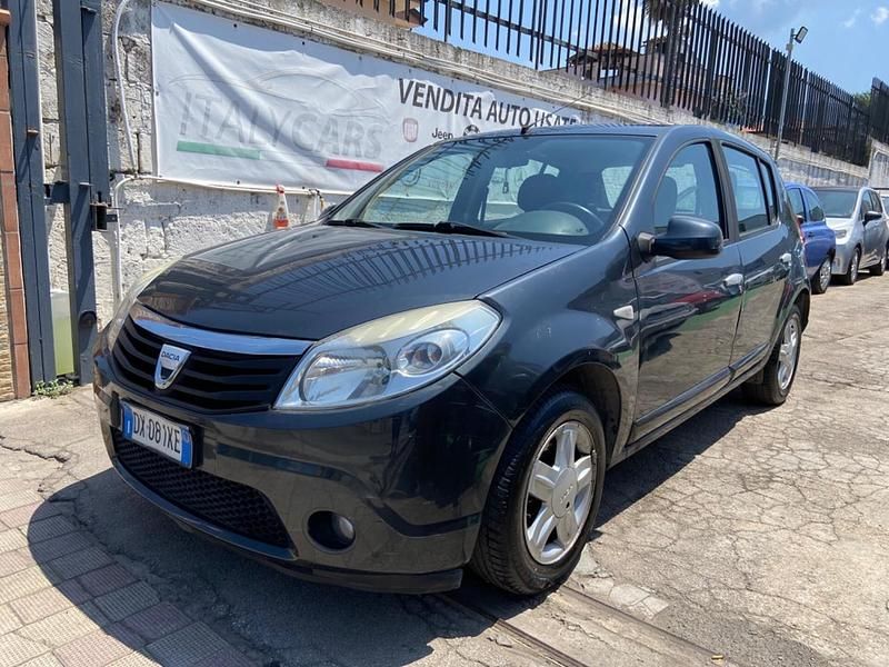 Usata Dacia Sandero 75 CV (55 kW) 2009 Nero Utilitaria