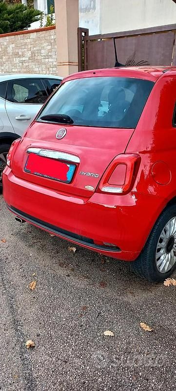 Usata Fiat 500 70 CV (51 kW) 2023 Rosso Utilitaria