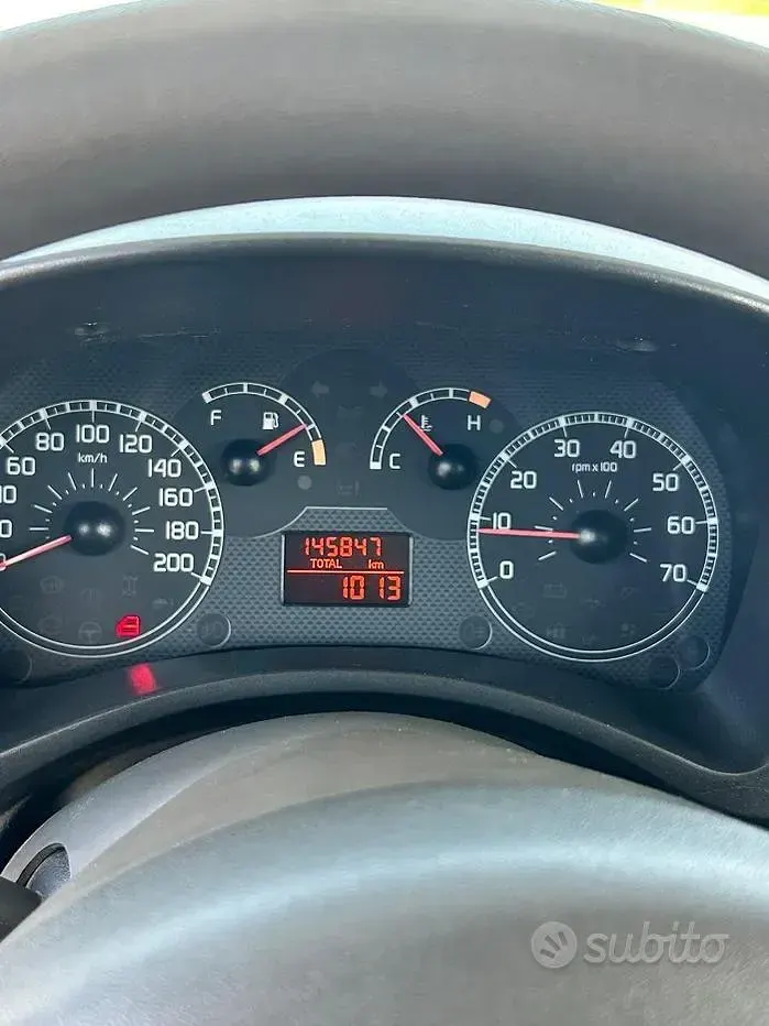 Usata Fiat Panda Dynamic 60 CV (44 kW) 2008 Arancione Utilitaria