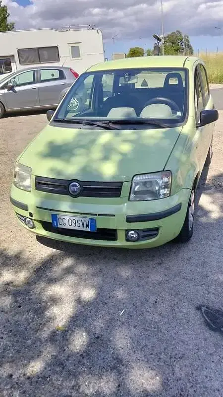 Usata Fiat Panda Dynamic 60 CV (44 kW) 2003 Verde Utilitaria