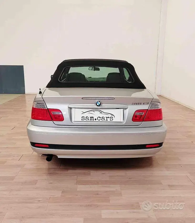 Usata BMW 318 Cabriolet 143 CV (105 kW) 2004 Grigio Cabrio