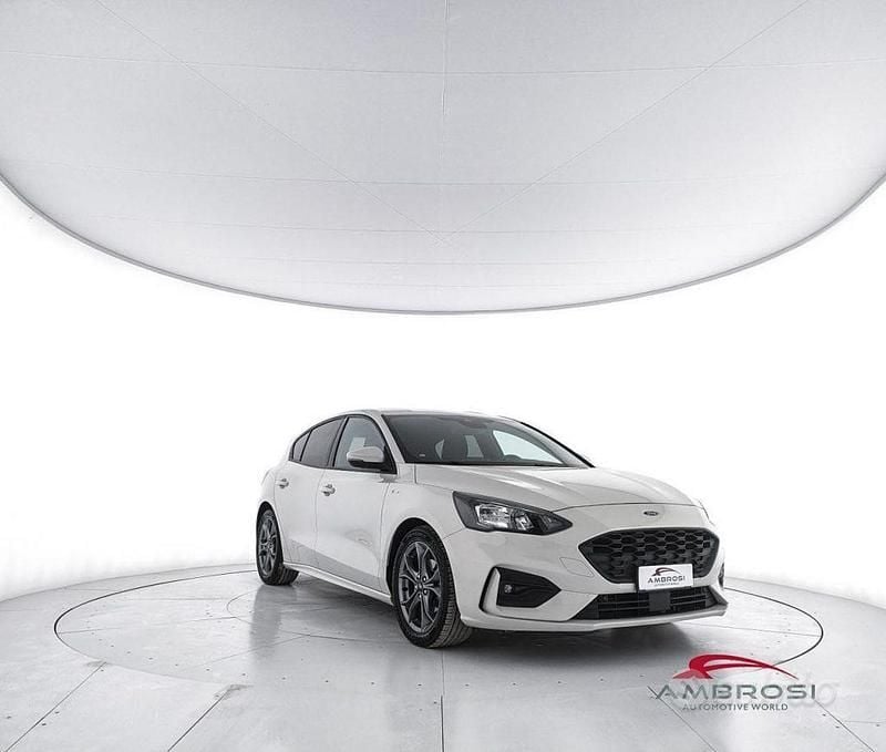 Usata Ford Focus ST-Line 125 CV (91 kW) 2020 Bianco Berlina