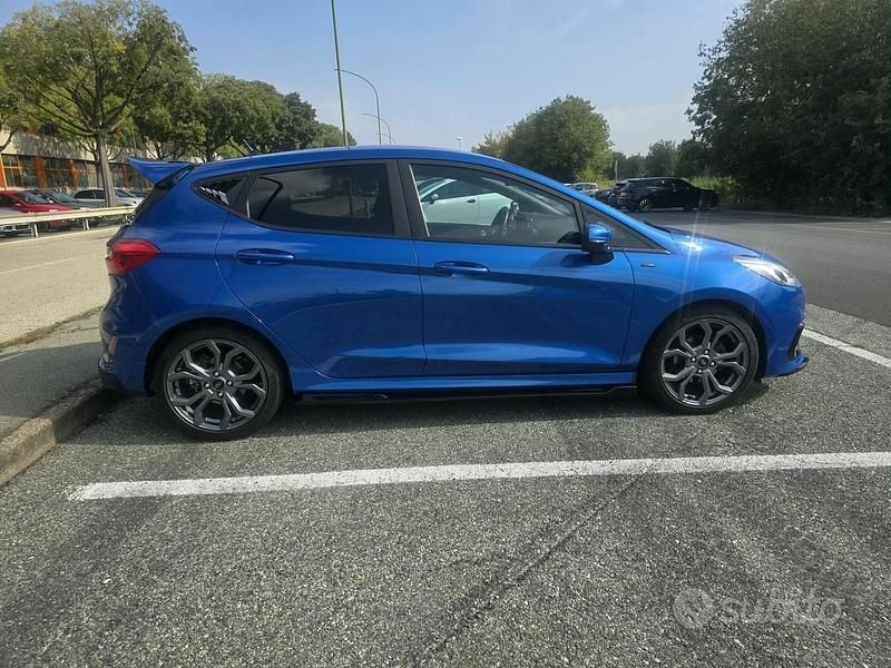 Usata Ford Fiesta ST-Line 100 CV (73 kW) 2019 Blu Utilitaria