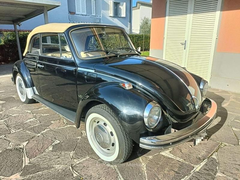 Usata VW Käfer Karmann 44 CV (32 kW) 1974 Nero Cabrio