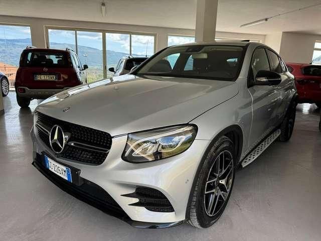 Usata Mercedes GLC220 Premium 170 CV (125 kW) 2017 Argento Coupé