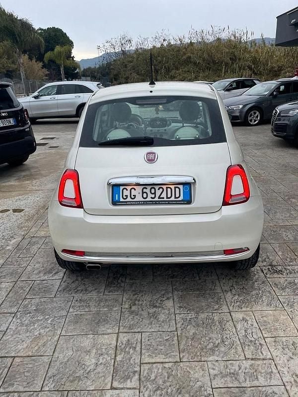 Usata Fiat 500 69 CV (50 kW) 2018 Bianco Berlina