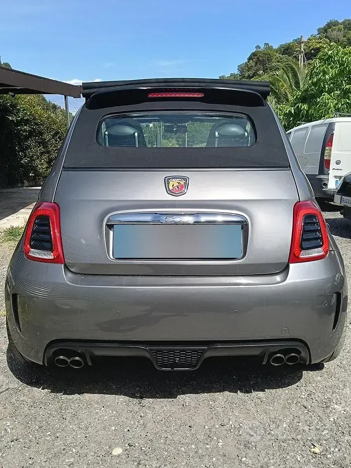 Usata Abarth 500C 135 CV (99 kW) 2011 Grigio Cabrio
