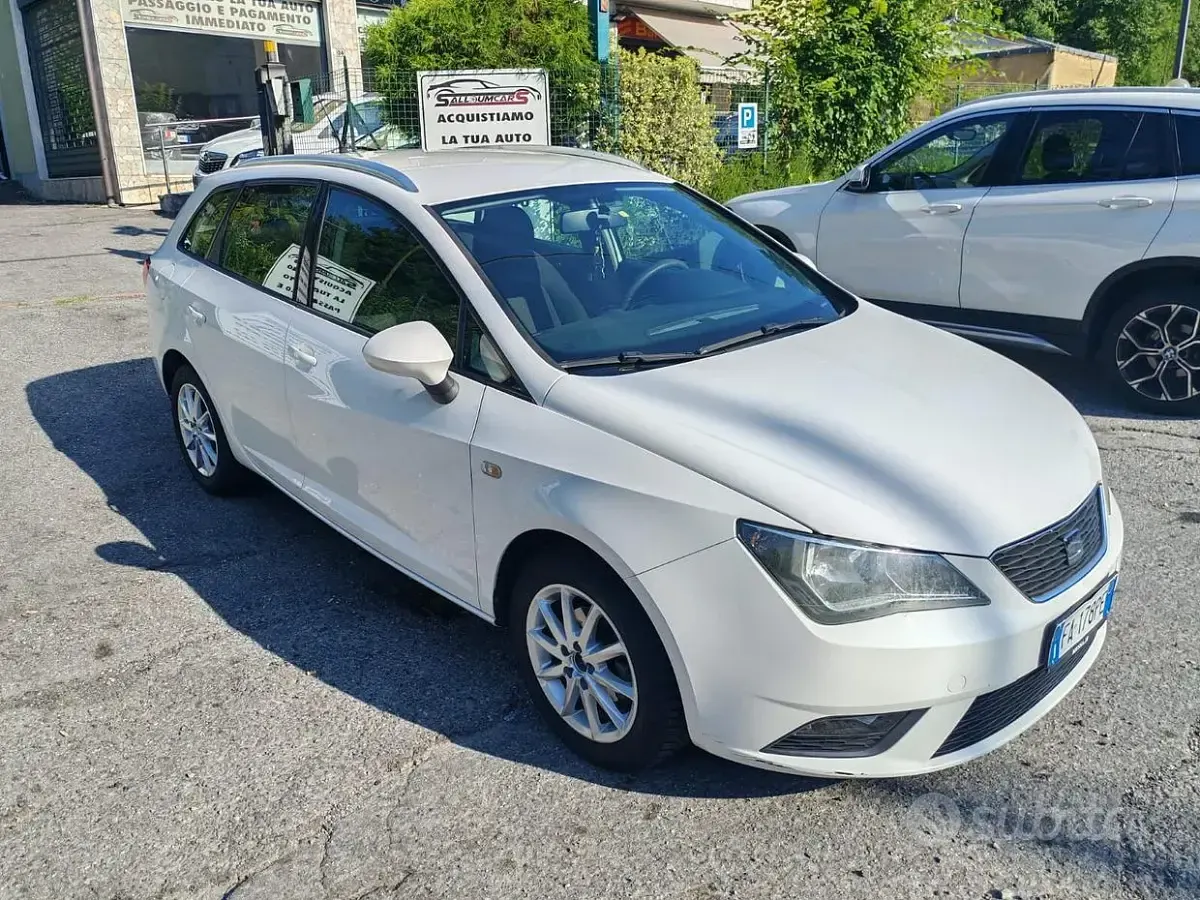 Usata Seat Ibiza ST Style 90 CV (66 kW) 2013 Bianco Station wagon
